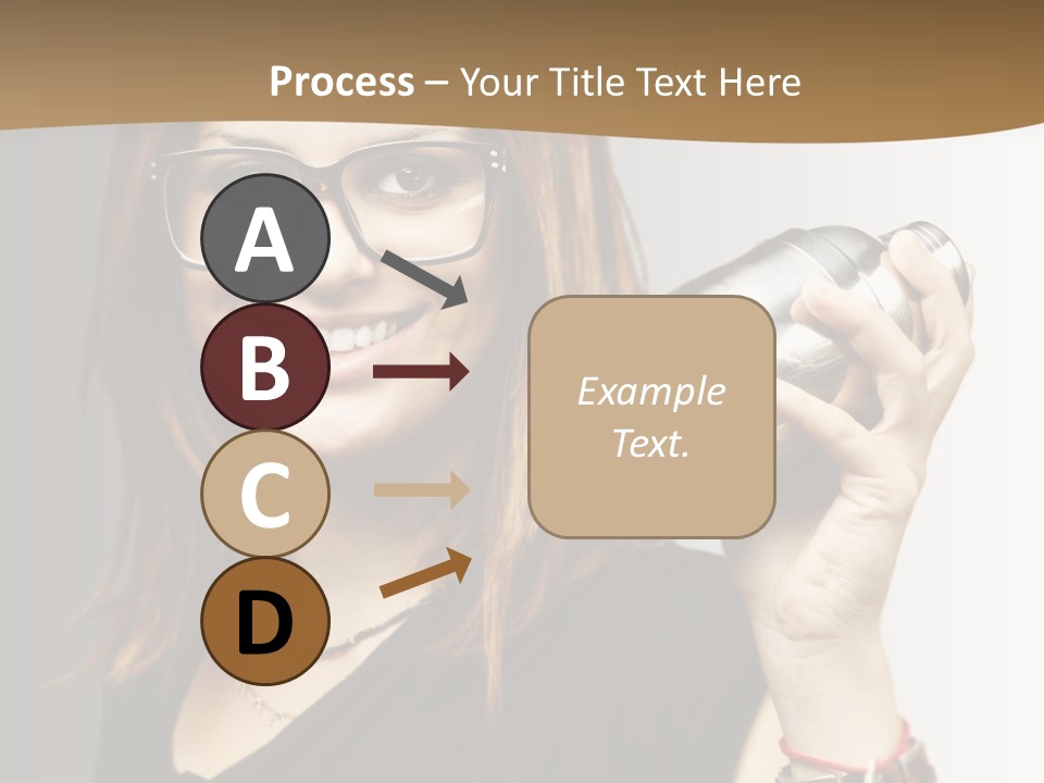 Woman Modern Gorgeous PowerPoint Template