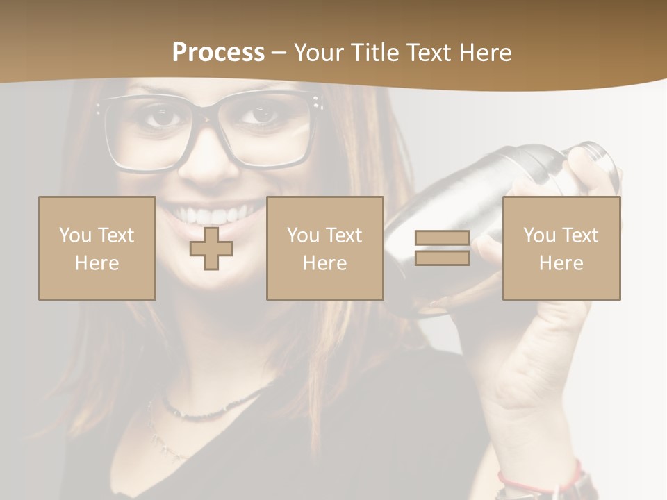 Woman Modern Gorgeous PowerPoint Template