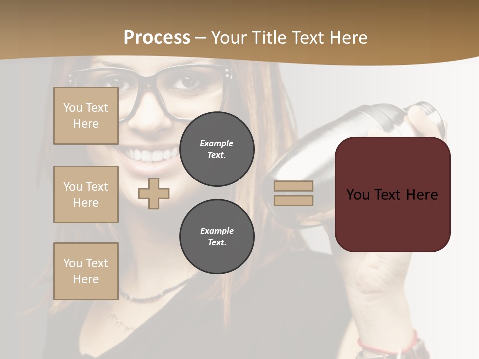 Woman Modern Gorgeous PowerPoint Template