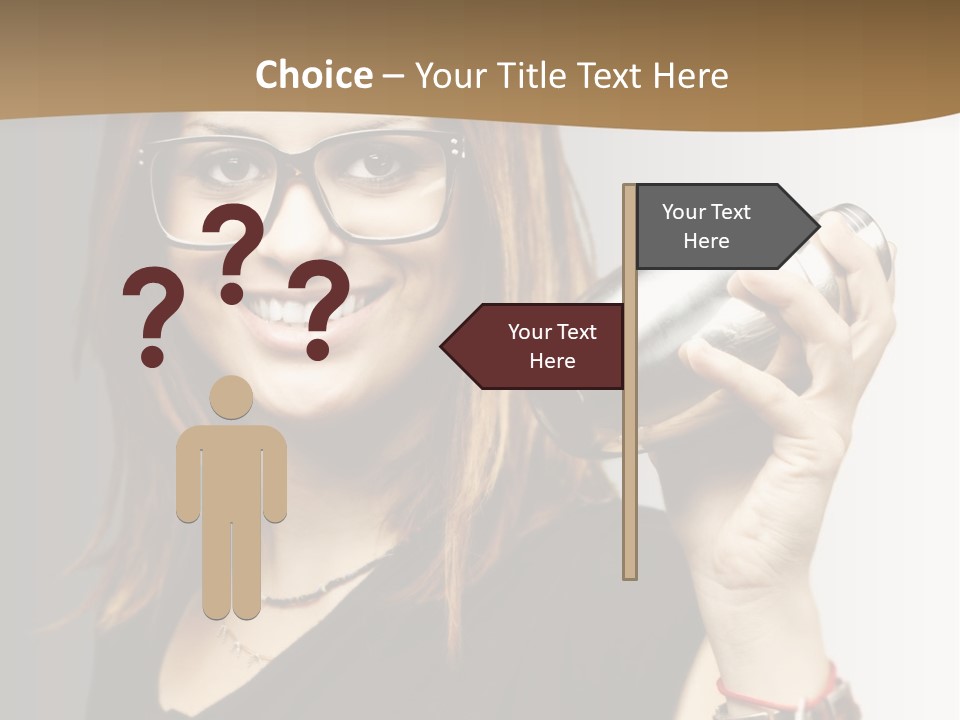 Woman Modern Gorgeous PowerPoint Template