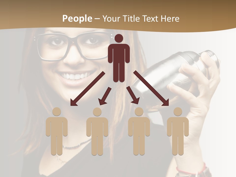 Woman Modern Gorgeous PowerPoint Template