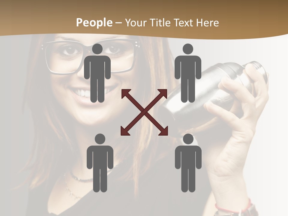 Woman Modern Gorgeous PowerPoint Template