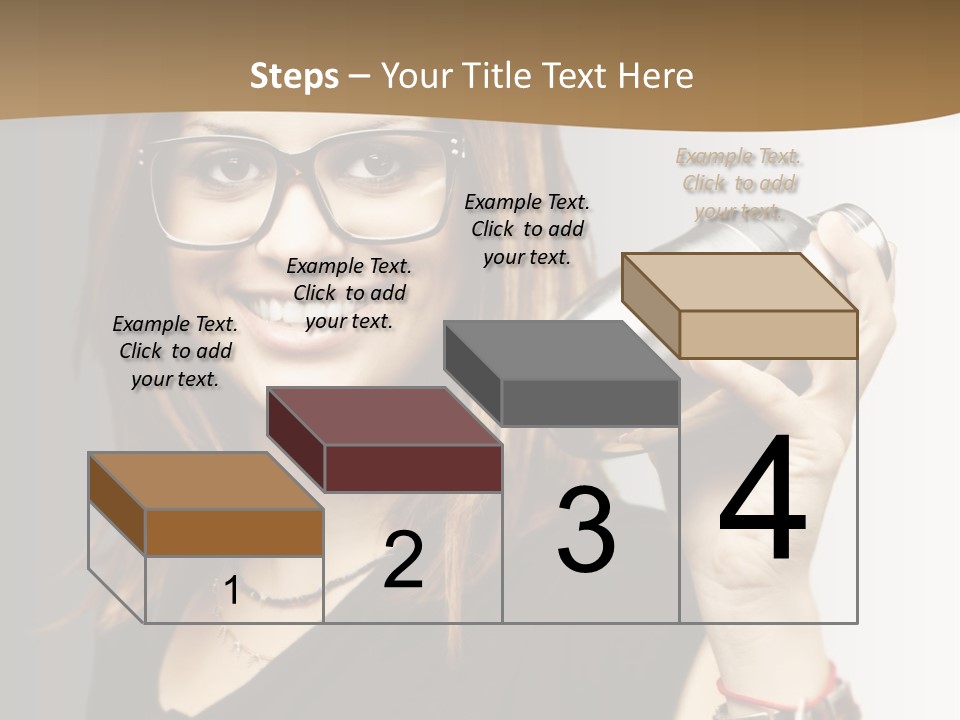 Woman Modern Gorgeous PowerPoint Template