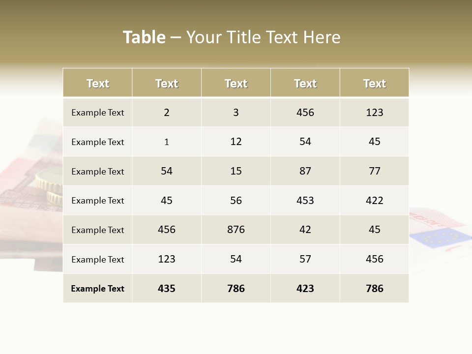 Black Flush Entertainment PowerPoint Template