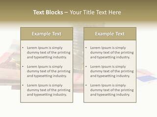 Black Flush Entertainment PowerPoint Template