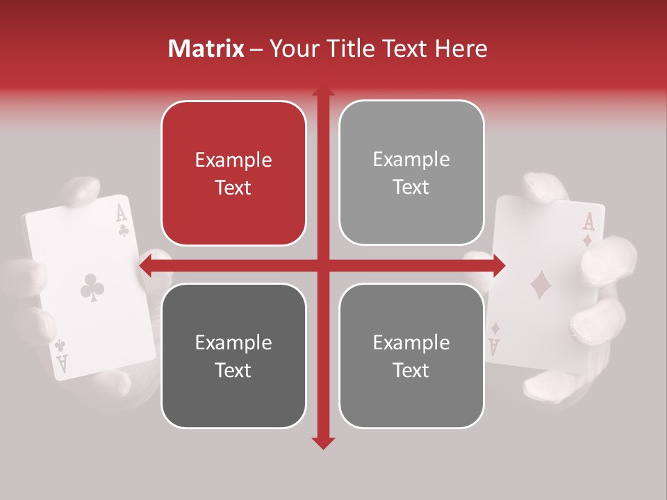 Black Flush Entertainment PowerPoint Template