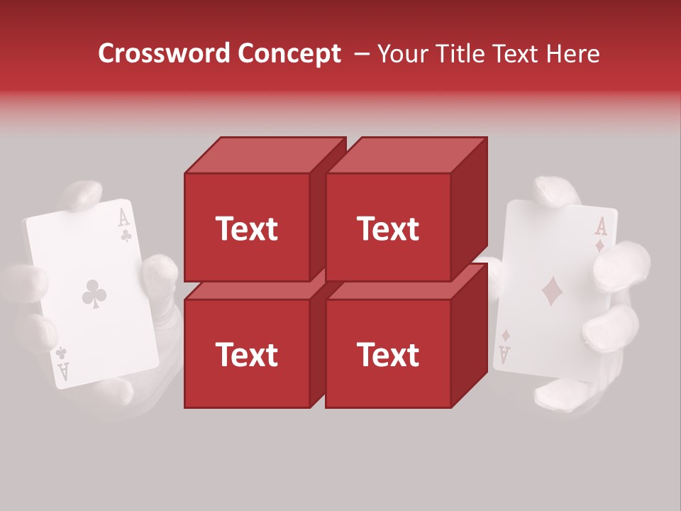 Black Flush Entertainment PowerPoint Template