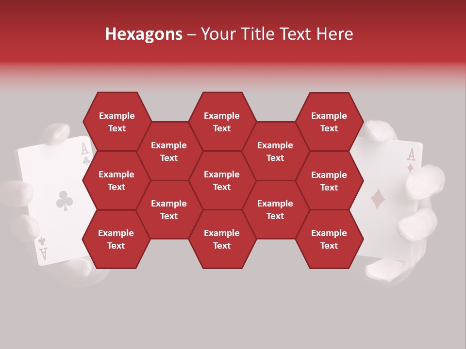 Black Flush Entertainment PowerPoint Template