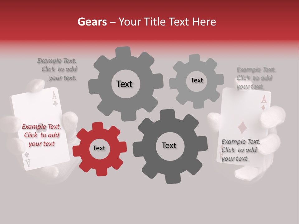 Black Flush Entertainment PowerPoint Template