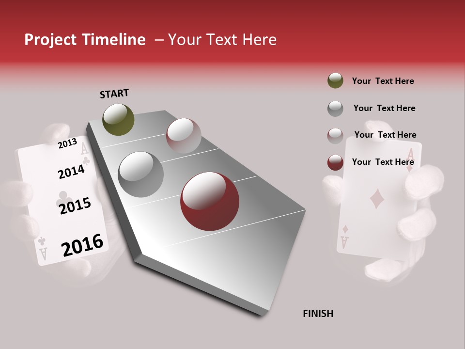 Black Flush Entertainment PowerPoint Template