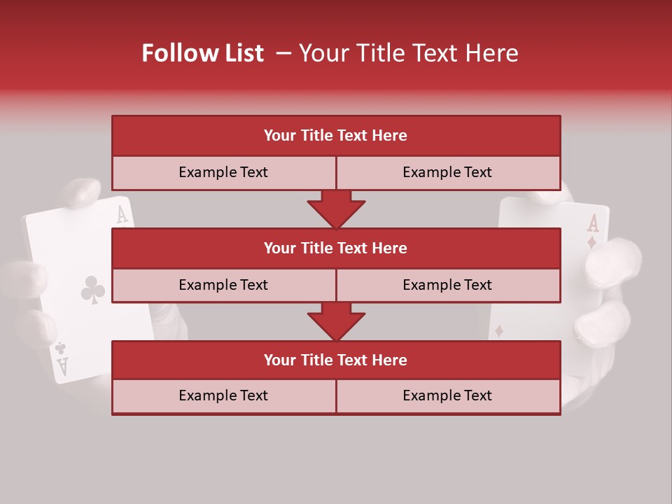 Black Flush Entertainment PowerPoint Template