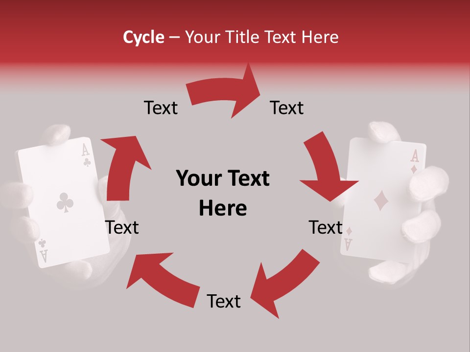 Black Flush Entertainment PowerPoint Template