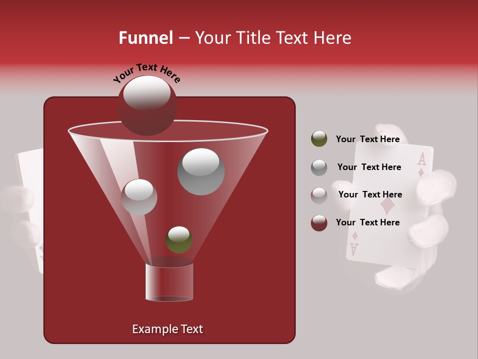 Black Flush Entertainment PowerPoint Template