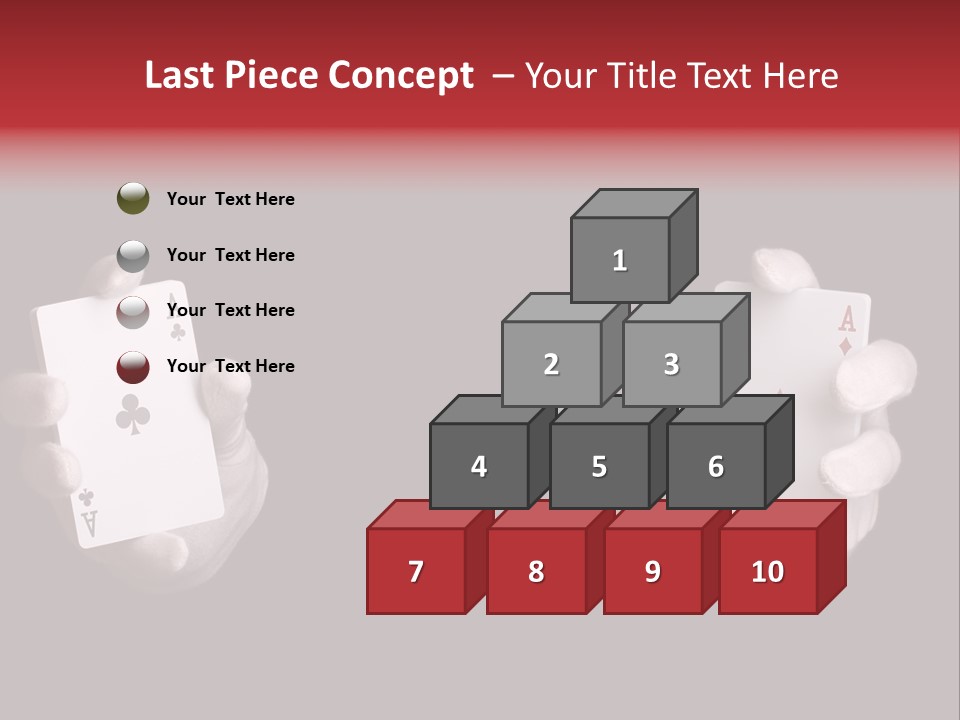 Black Flush Entertainment PowerPoint Template