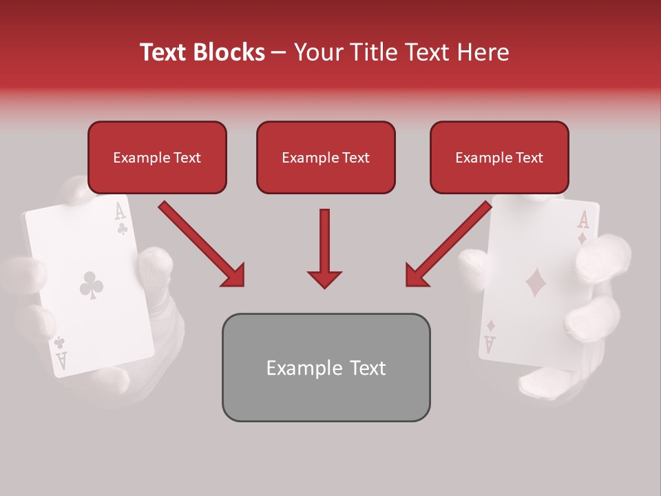 Black Flush Entertainment PowerPoint Template
