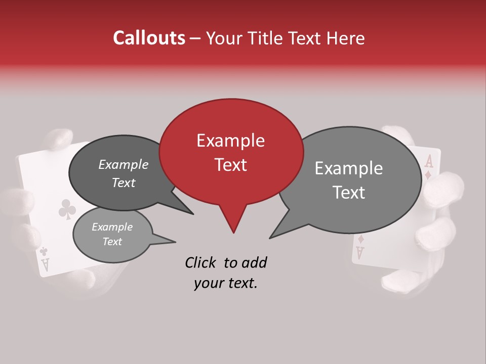 Black Flush Entertainment PowerPoint Template
