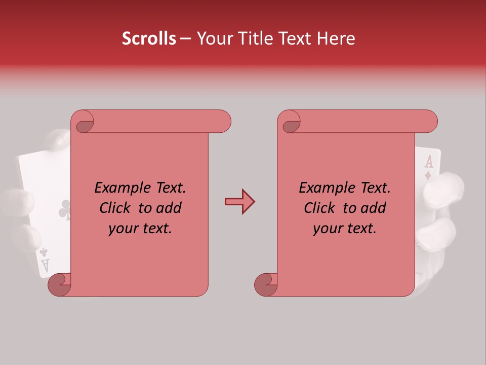 Black Flush Entertainment PowerPoint Template