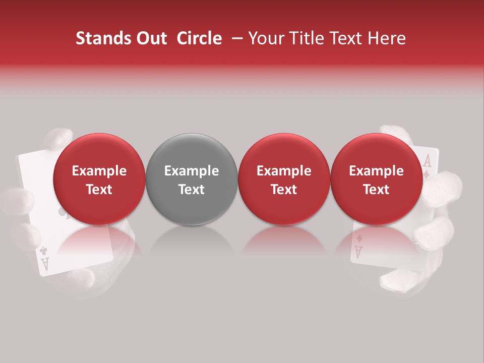 Black Flush Entertainment PowerPoint Template