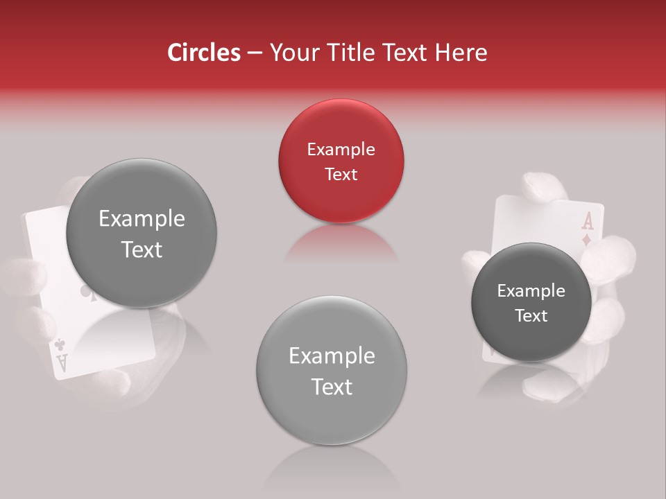 Black Flush Entertainment PowerPoint Template