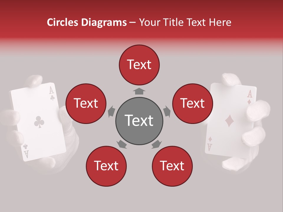 Black Flush Entertainment PowerPoint Template