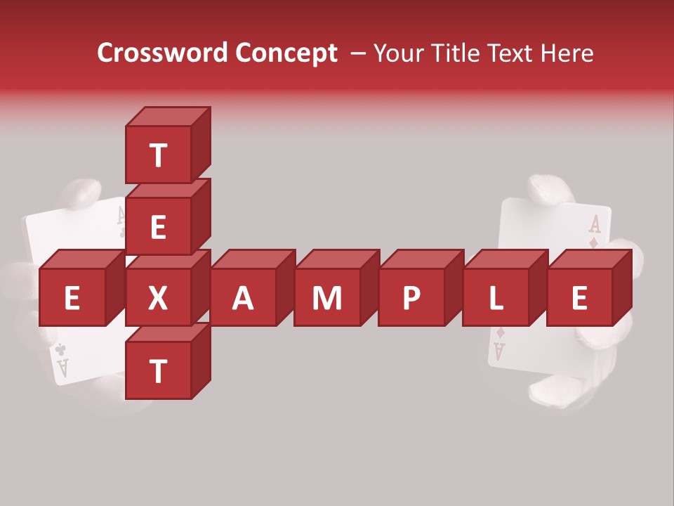 Black Flush Entertainment PowerPoint Template