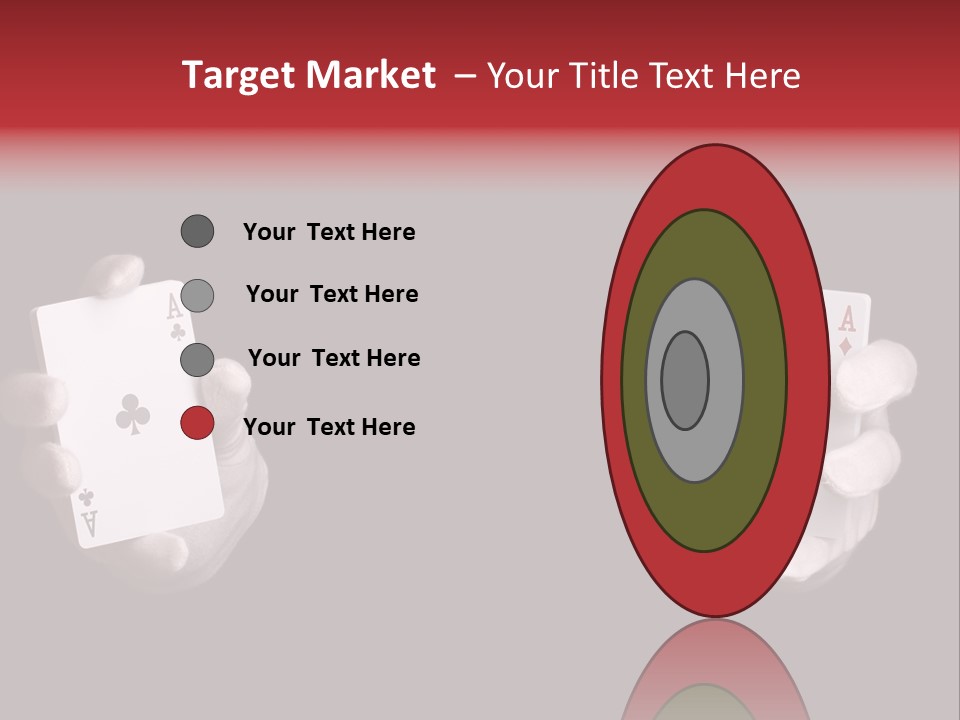 Black Flush Entertainment PowerPoint Template