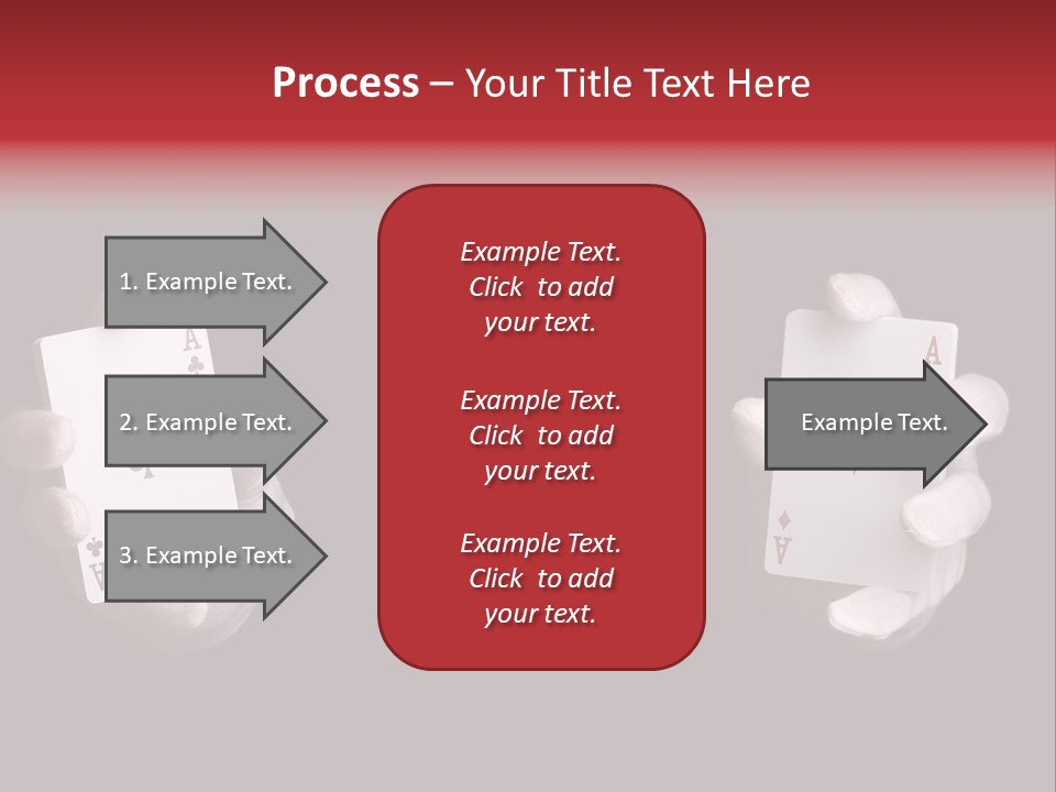 Black Flush Entertainment PowerPoint Template