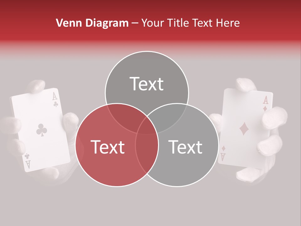 Black Flush Entertainment PowerPoint Template