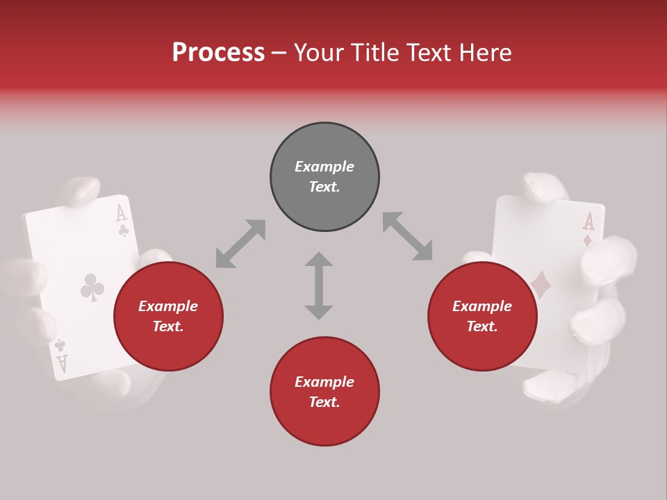 Black Flush Entertainment PowerPoint Template