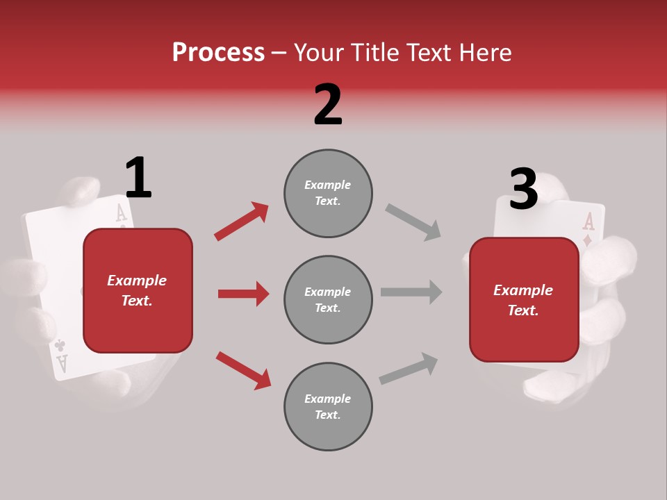 Black Flush Entertainment PowerPoint Template