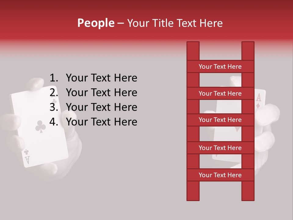 Black Flush Entertainment PowerPoint Template