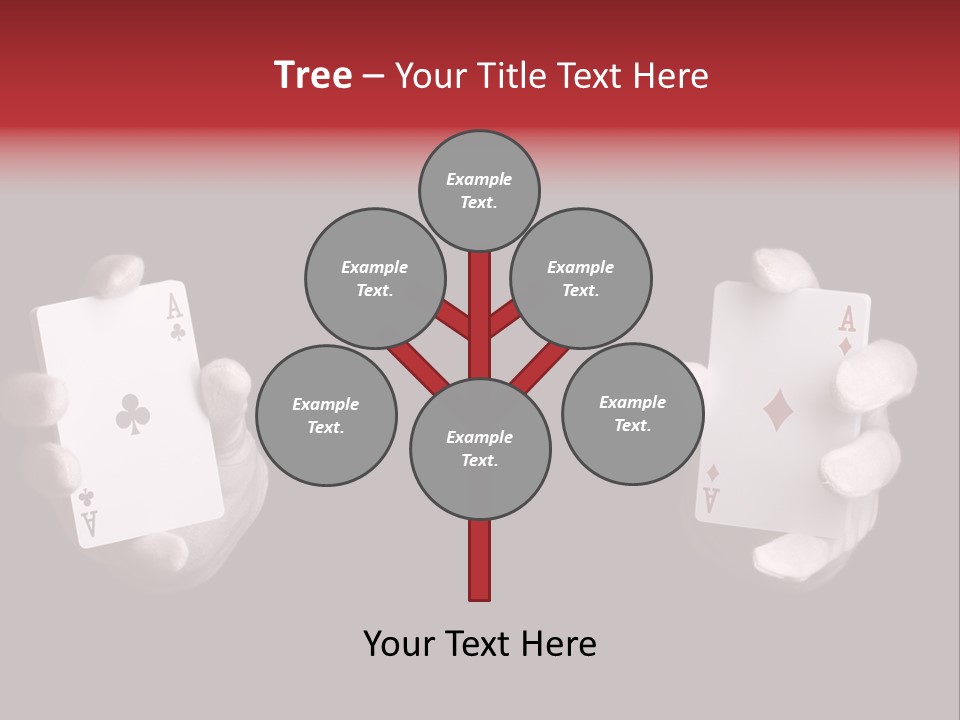 Black Flush Entertainment PowerPoint Template