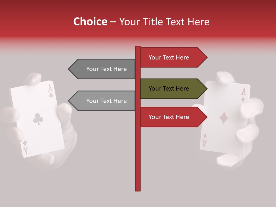 Black Flush Entertainment PowerPoint Template
