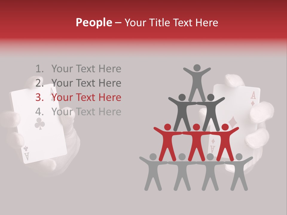 Black Flush Entertainment PowerPoint Template