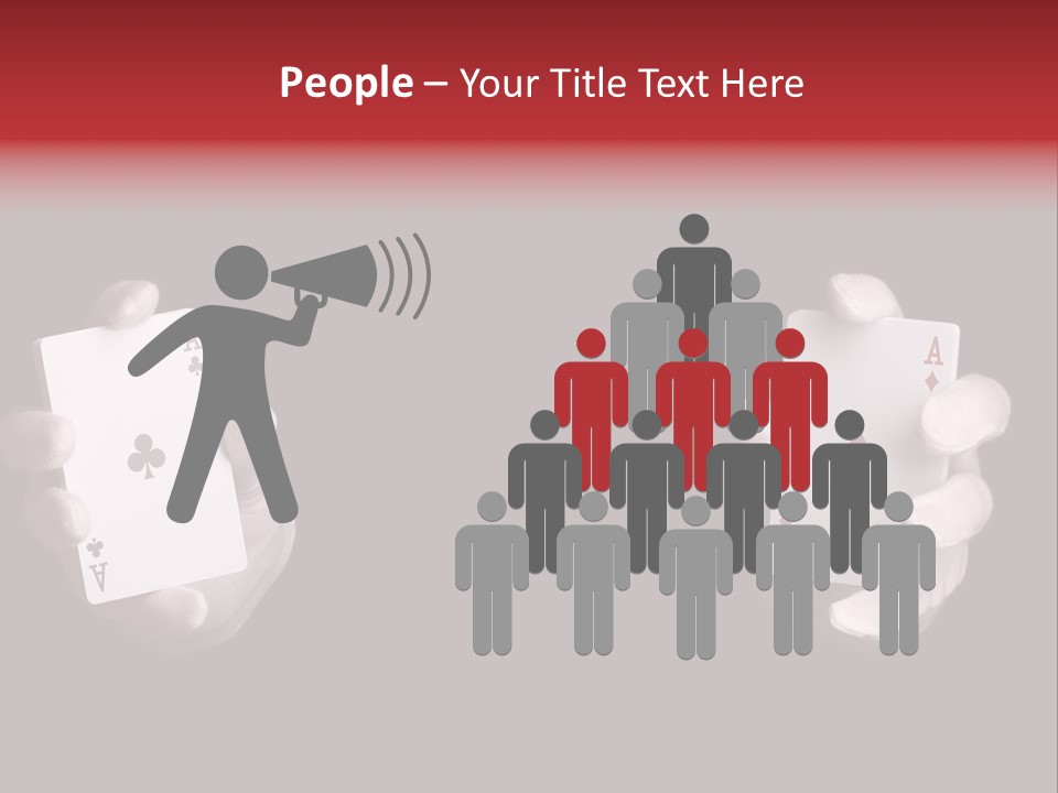 Black Flush Entertainment PowerPoint Template