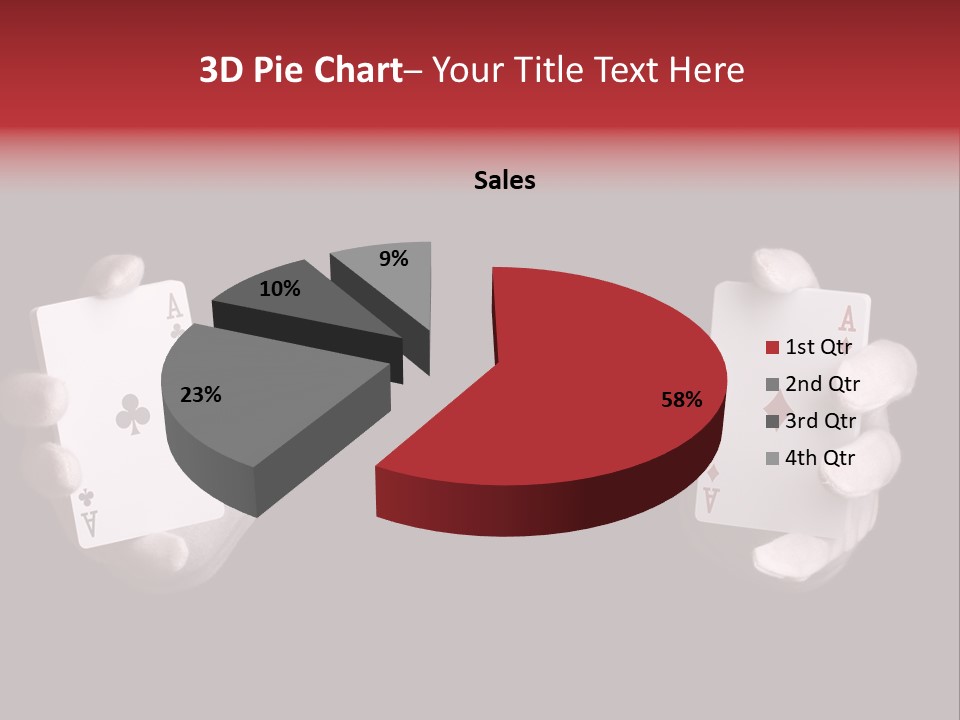 Black Flush Entertainment PowerPoint Template