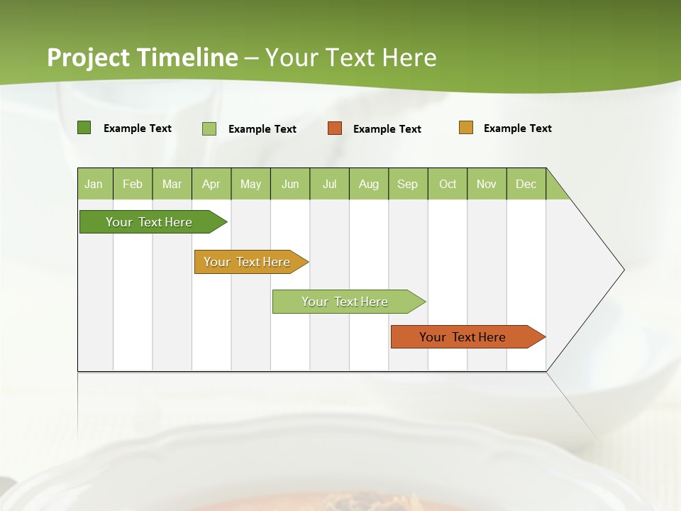 A Bowl Of Soup On A Table With A Glass Of Water PowerPoint Template