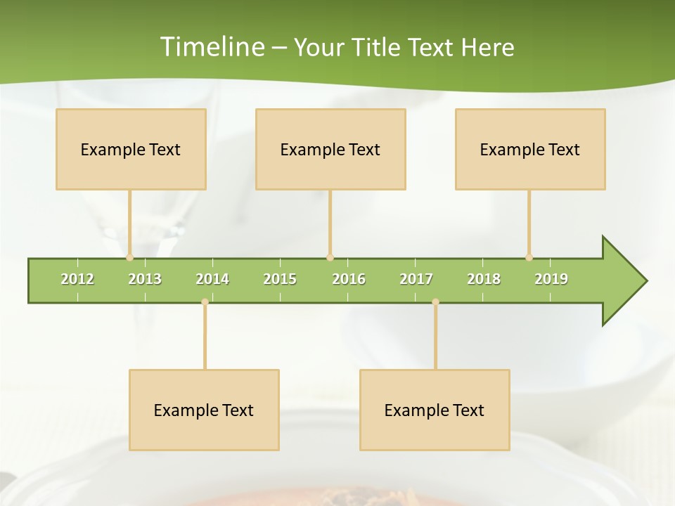 A Bowl Of Soup On A Table With A Glass Of Water PowerPoint Template