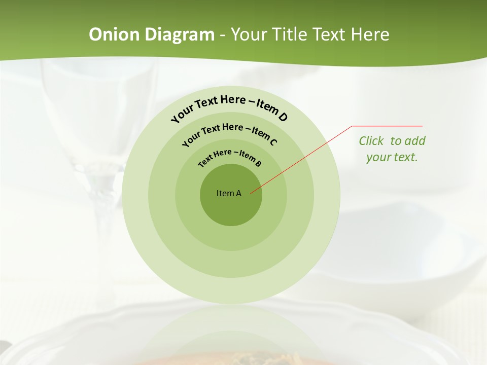 A Bowl Of Soup On A Table With A Glass Of Water PowerPoint Template