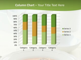 A Bowl Of Soup On A Table With A Glass Of Water PowerPoint Template