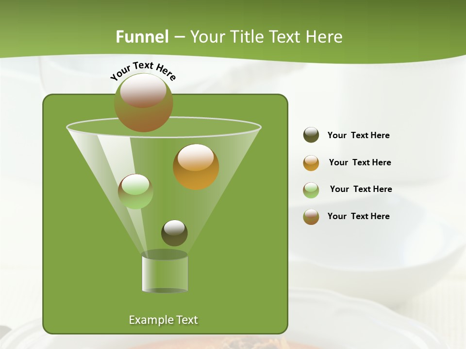 A Bowl Of Soup On A Table With A Glass Of Water PowerPoint Template