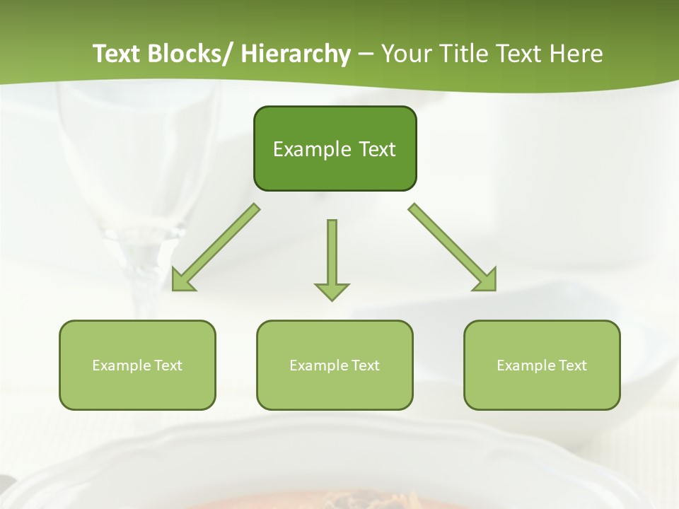 A Bowl Of Soup On A Table With A Glass Of Water PowerPoint Template