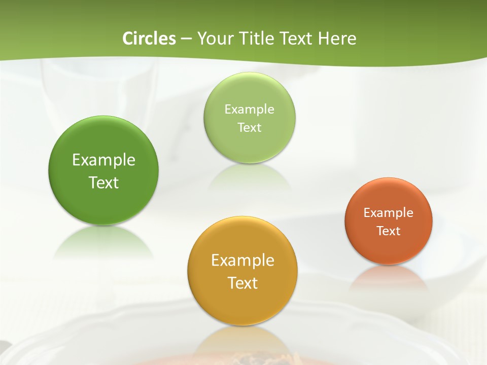 A Bowl Of Soup On A Table With A Glass Of Water PowerPoint Template