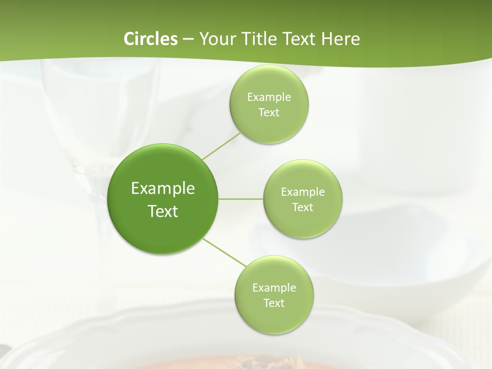 A Bowl Of Soup On A Table With A Glass Of Water PowerPoint Template