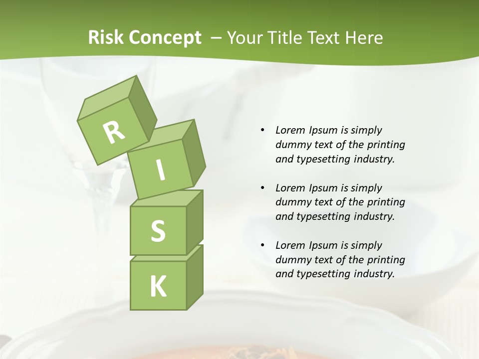 A Bowl Of Soup On A Table With A Glass Of Water PowerPoint Template