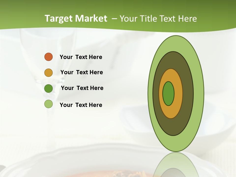 A Bowl Of Soup On A Table With A Glass Of Water PowerPoint Template