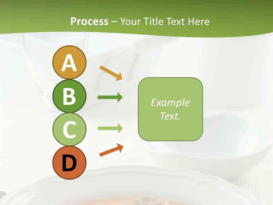 A Bowl Of Soup On A Table With A Glass Of Water PowerPoint Template