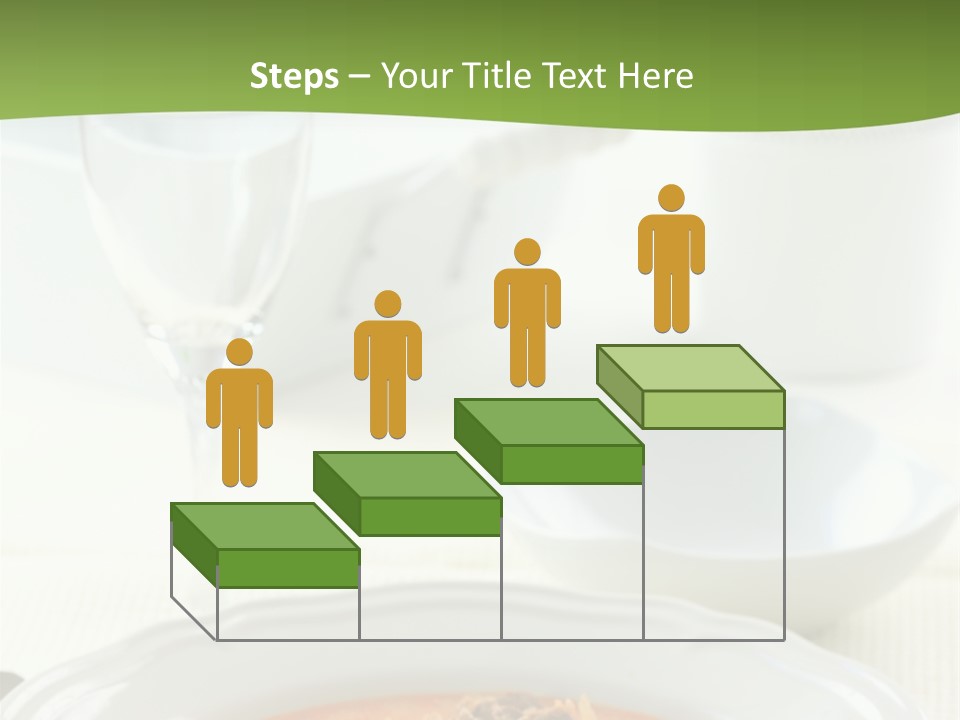 A Bowl Of Soup On A Table With A Glass Of Water PowerPoint Template