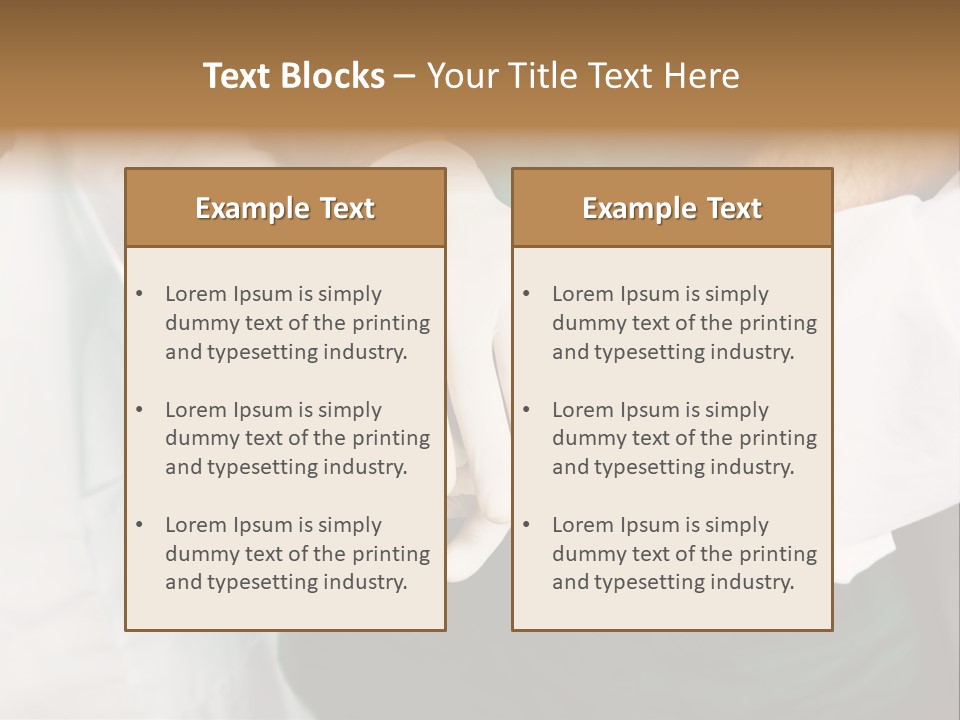 Deal Group Surgeon PowerPoint Template