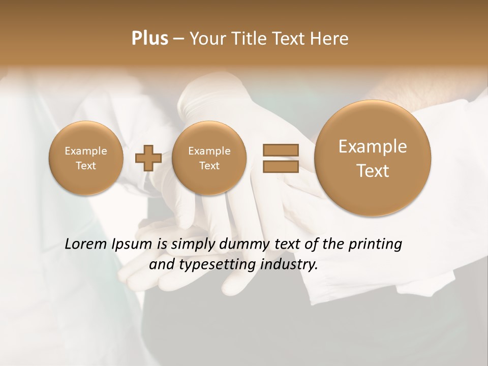 Deal Group Surgeon PowerPoint Template